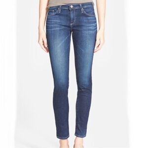 AG Adriano Goldschmied The Stilt‎ Cigarette Blue Jeans | Size 28